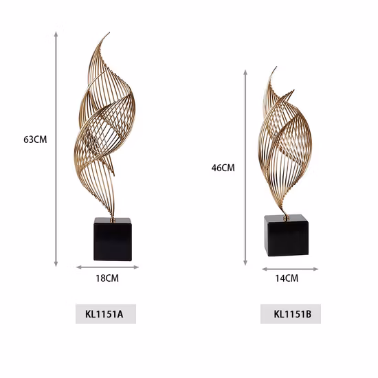 Großhandel Metallornamente Kunsthandwerk Desktop-Dekoration Zuhause für Dekorationszubehör Geschenke