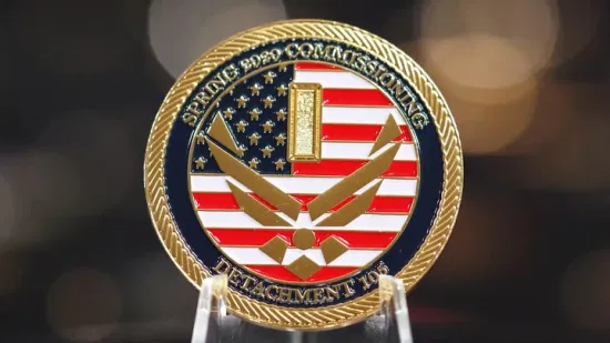 China Großhandel benutzerdefinierte Zinklegierung 3D-Logo Metallhandwerk Werbegeschenk Gedenksouvenir Militärarmee Silber Gold Chile USA UK Herausforderungsmünzen